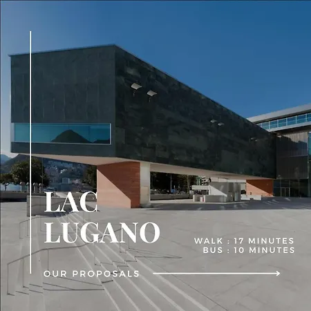 Апартаменти Gotthard Penthouse, View Лугано